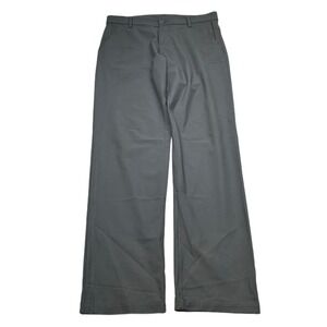 Kirkland Performance Dress Pants Mens 34x34 Gray Stretch‎ Moisture Wicking
